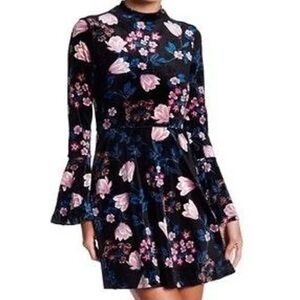 As U Wish Velvet Dress